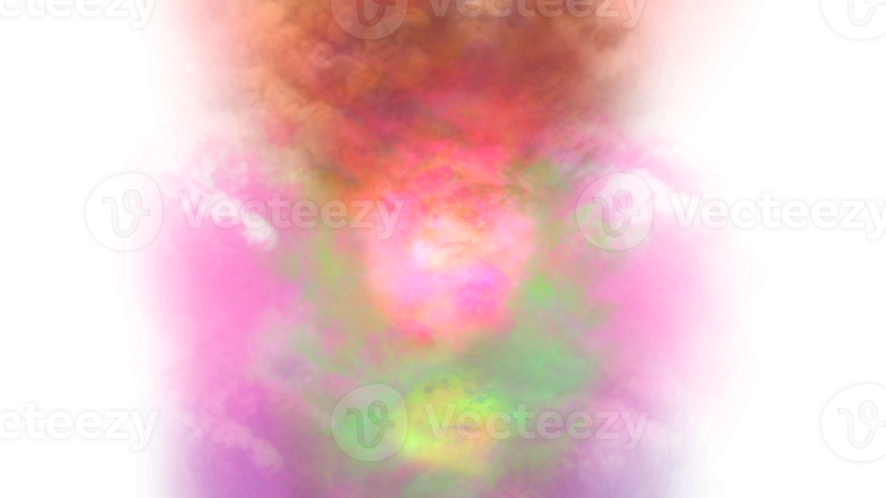 colorful smoke, with a transparent background png