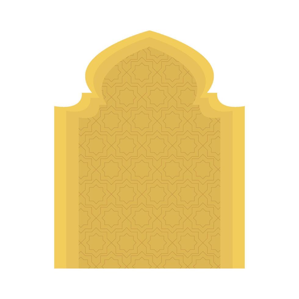 islamic element illustration vector