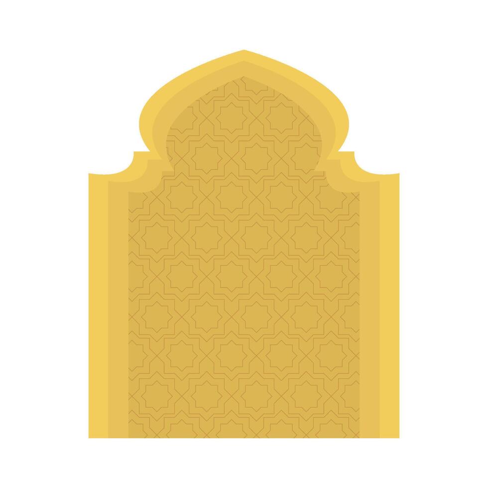 islamic element illustration vector