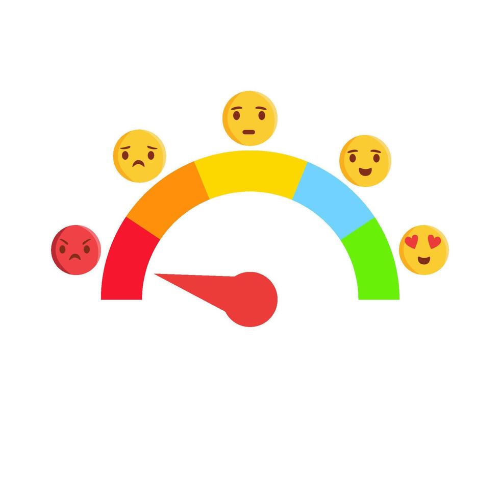 revisión girar emoji ilustración vector