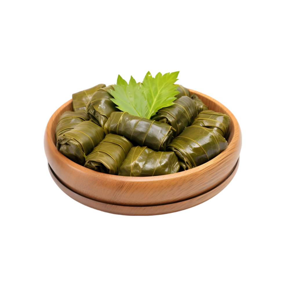 AI generated Dolma food dish on transparent background PNG image