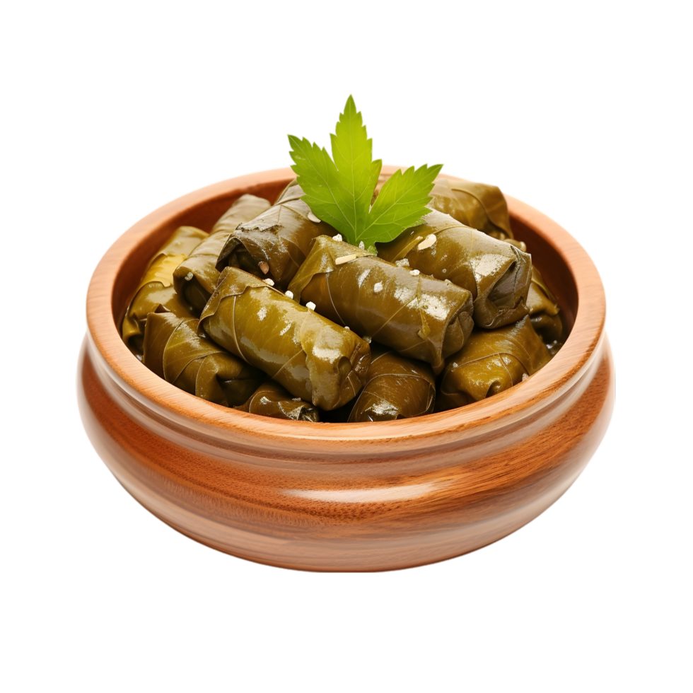AI generated Dolma food dish on transparent background PNG image