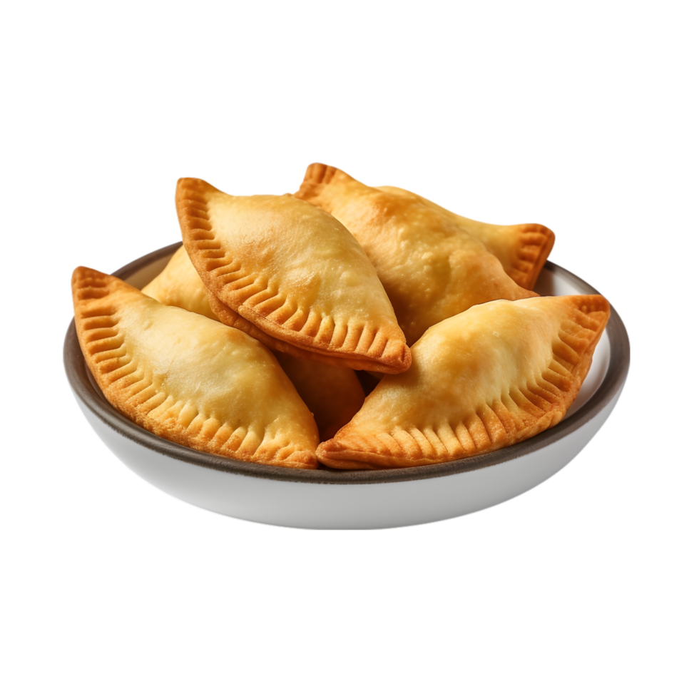 AI generated Empanadas food dish on transparent background PNG image