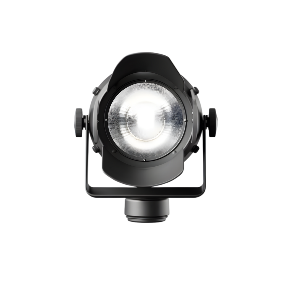 AI generated Spotlight on transparent background PNG image