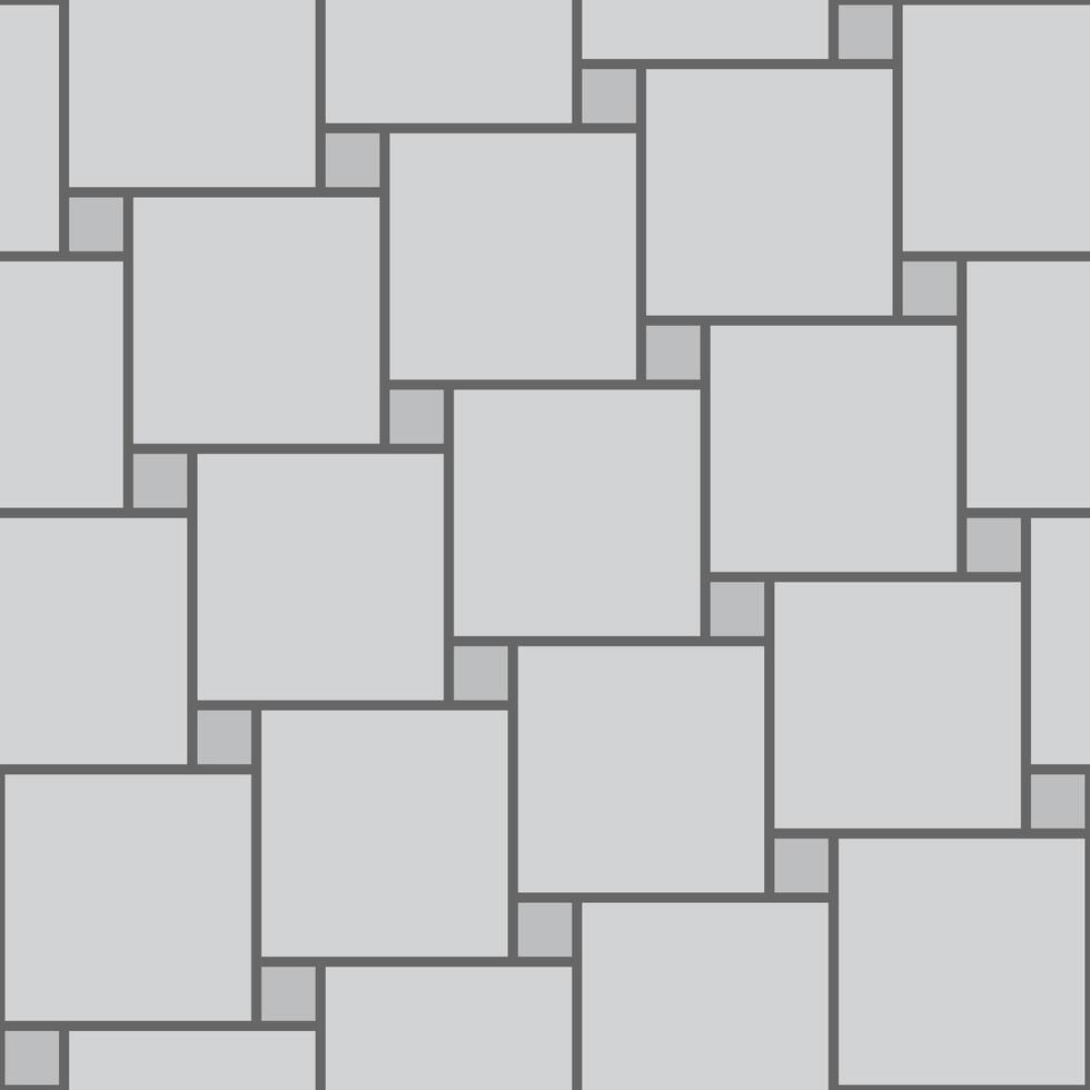 pavimento con gris guijarro, modelo vector