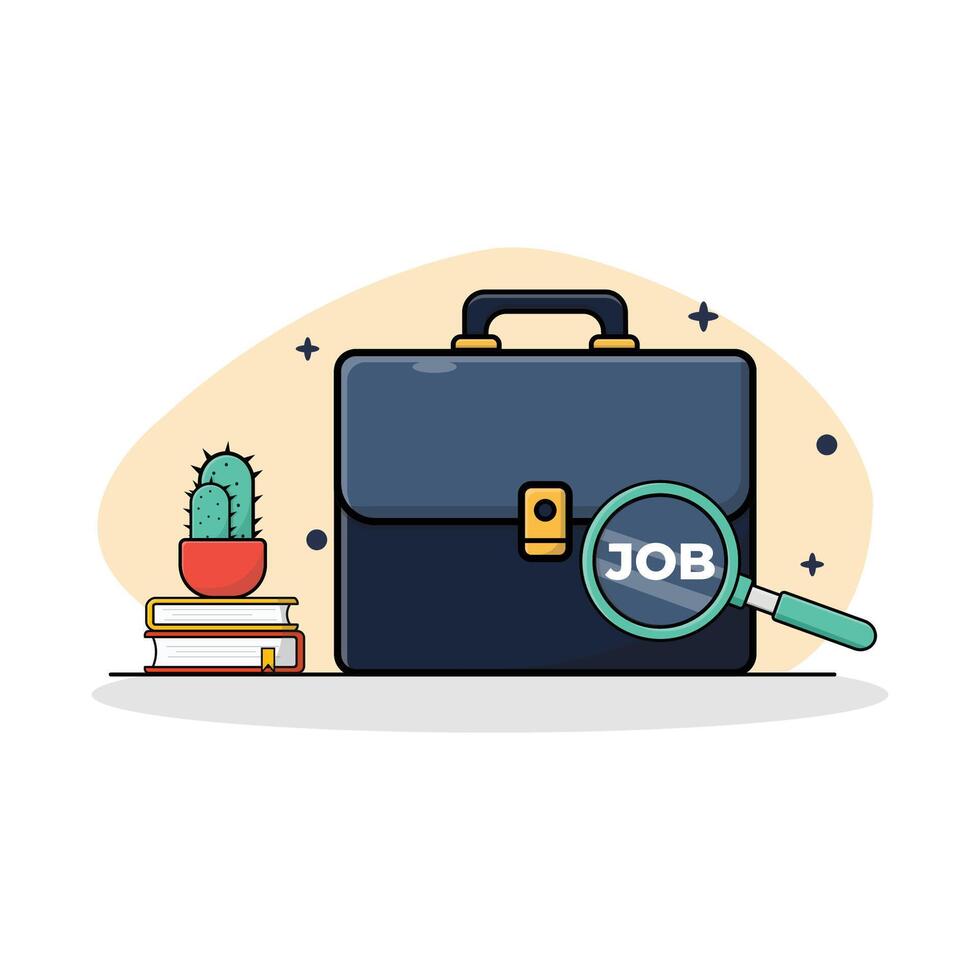 Search for Job Concept Vector Illustration