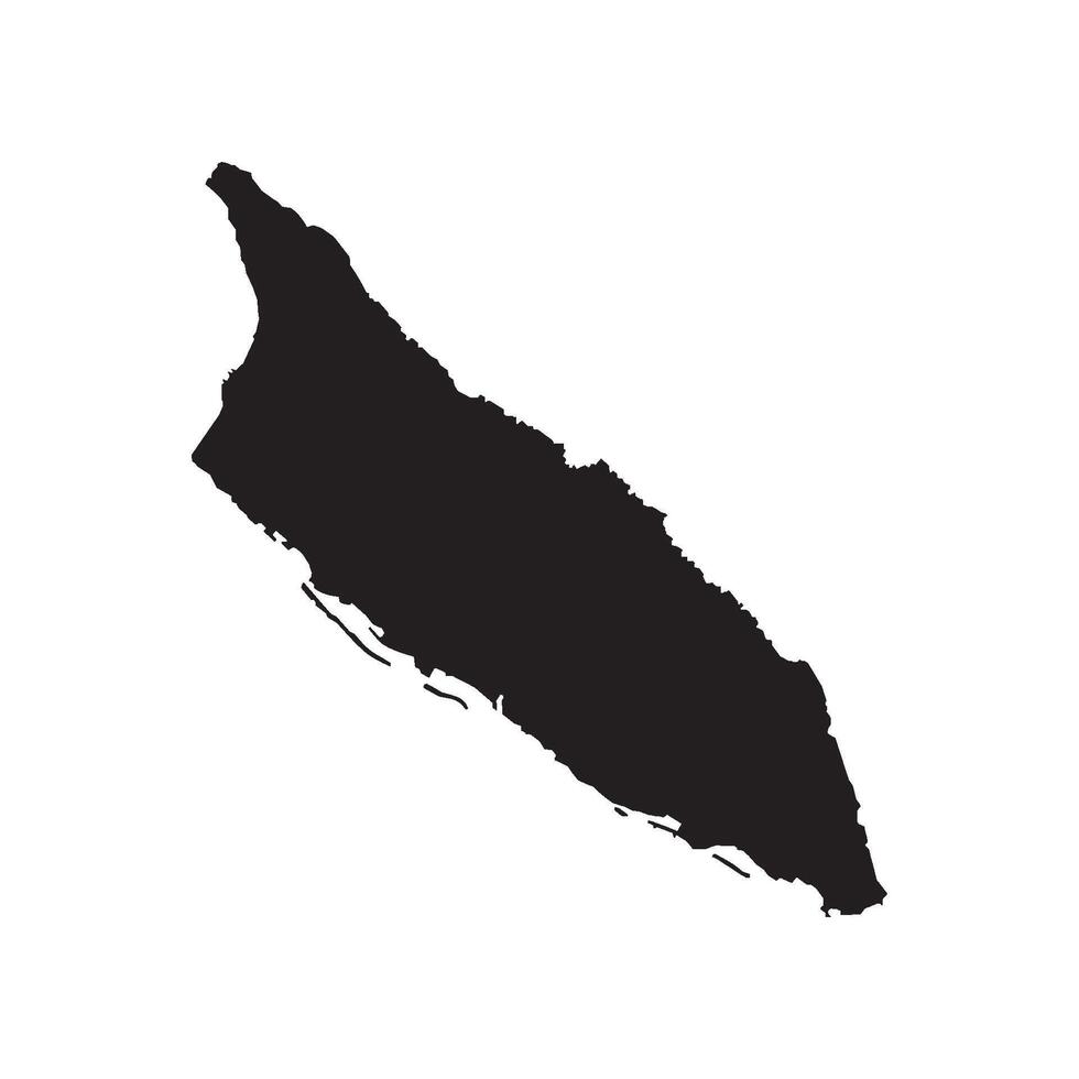 aruba mapa icono vector