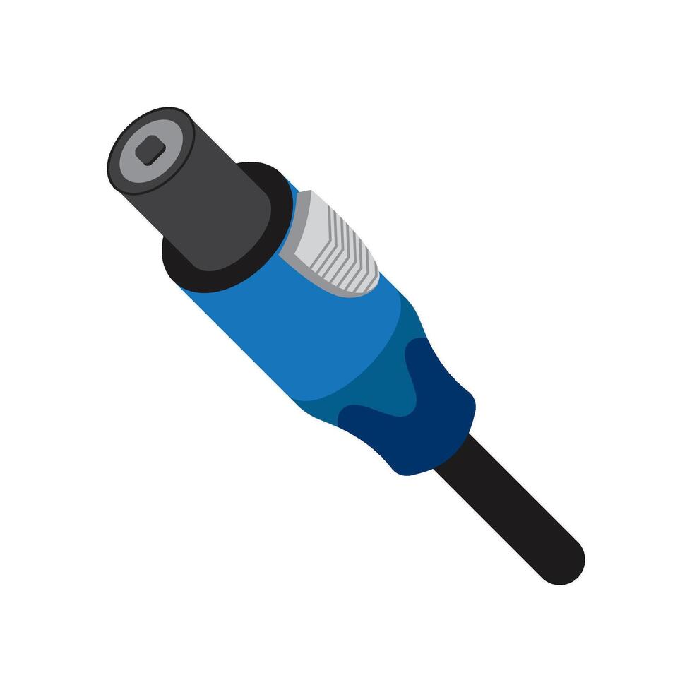 Audio Cable Icon vector