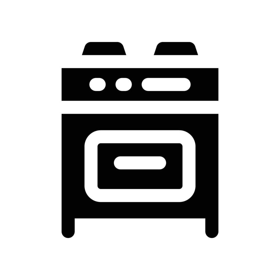 oven icon. vector glyph icon for your website, mobile, presentation, and logo design.