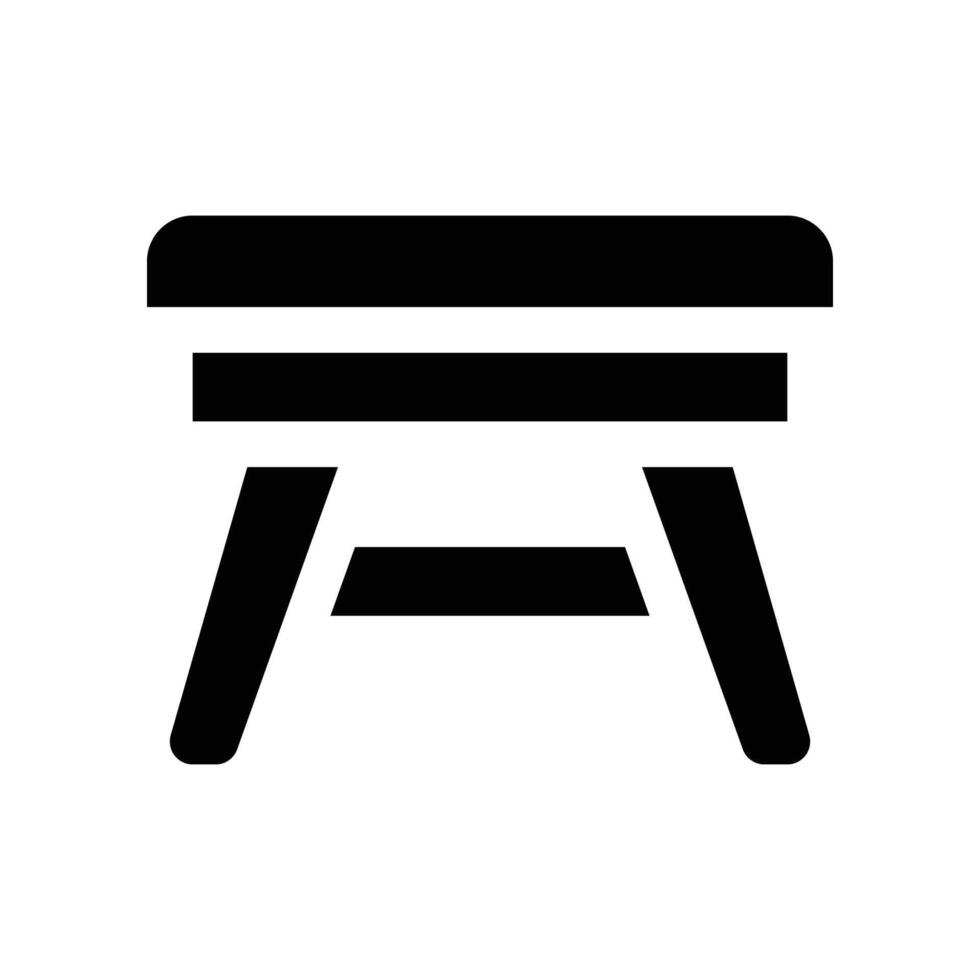 table icon. vector glyph icon for your website, mobile, presentation, and logo design.