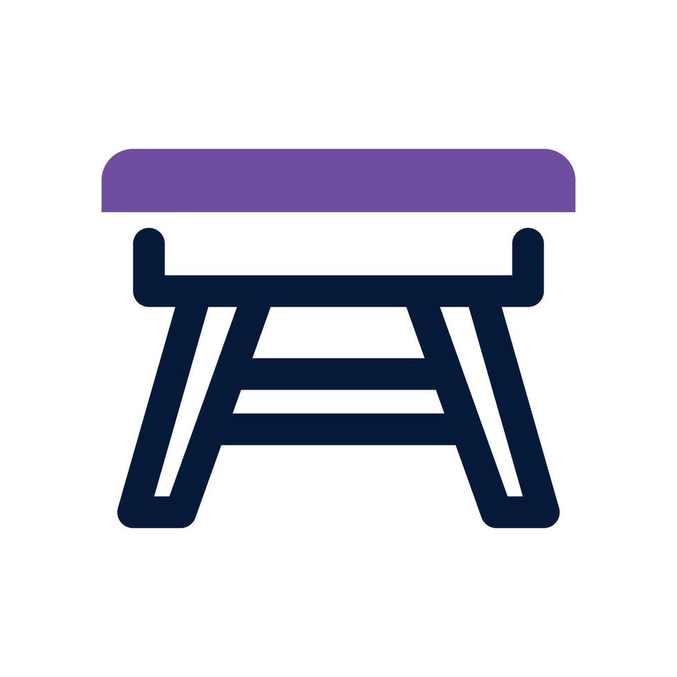 table icon. vector dual tone icon for your website, mobile, presentation, and logo design.