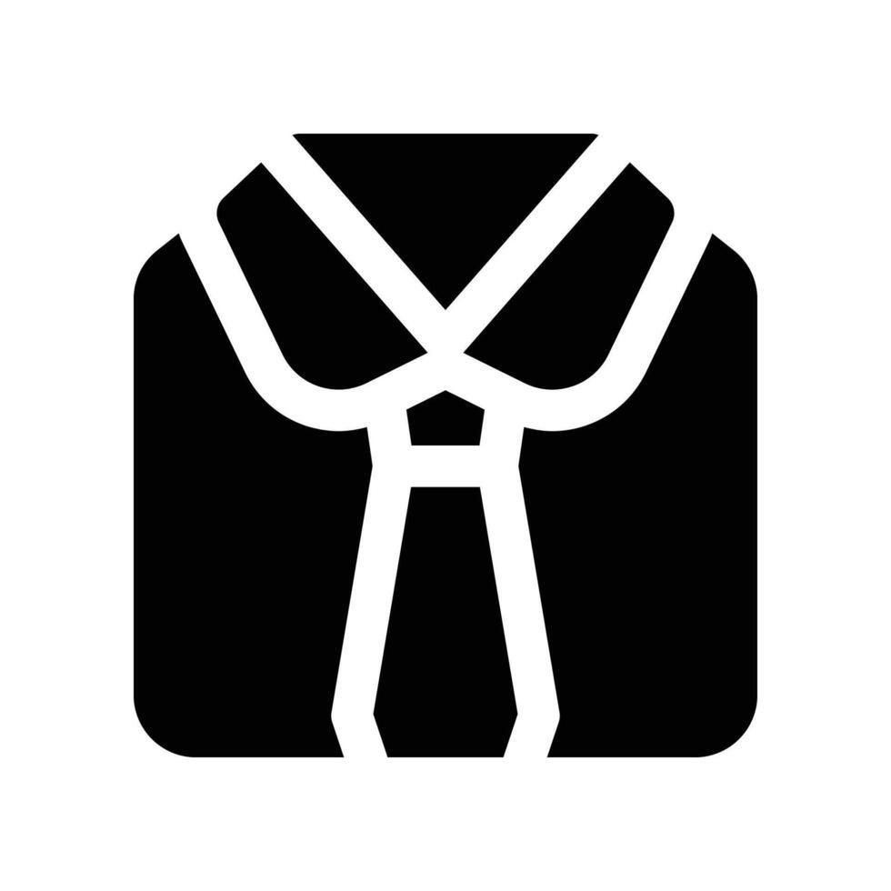 uniform icon. vector glyph icon for your website, mobile, presentation, and logo design.
