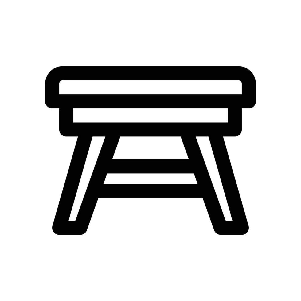 table icon. vector line icon for your website, mobile, presentation, and logo design.