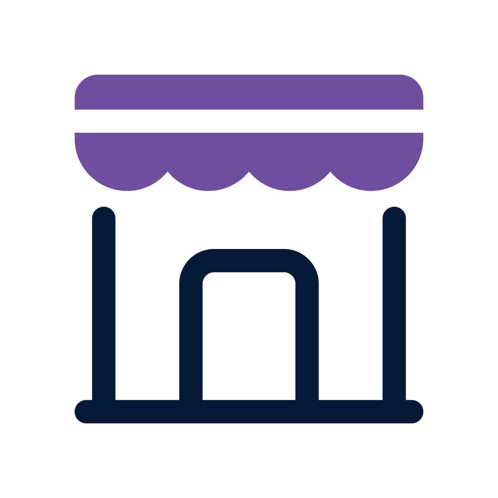 shop icon. vector dual tone icon for your website, mobile, presentation, and logo design.