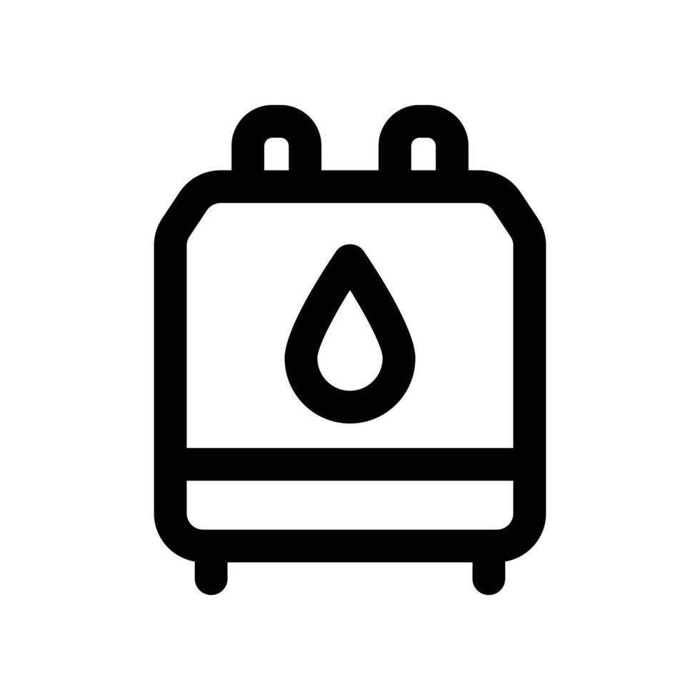 gas icono. vector línea icono para tu sitio web, móvil, presentación, y logo diseño.