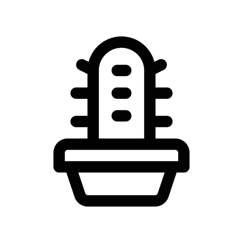 cactus icon. vector line icon for your website, mobile, presentation, and logo design.
