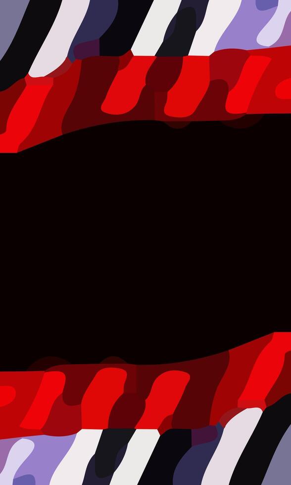 Simple stripes background with copy space area. Suitable for poster and banner vector