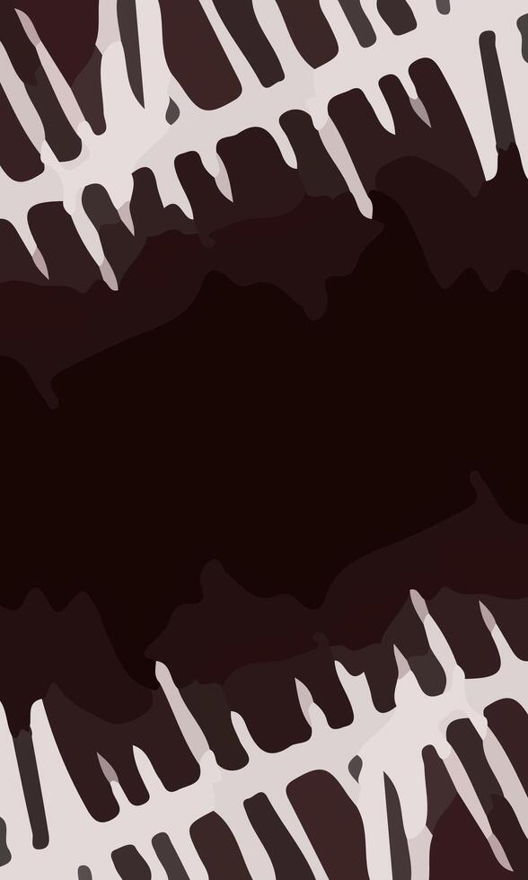 Simple thorns background with copy space area. Suitable for poster and banner vector