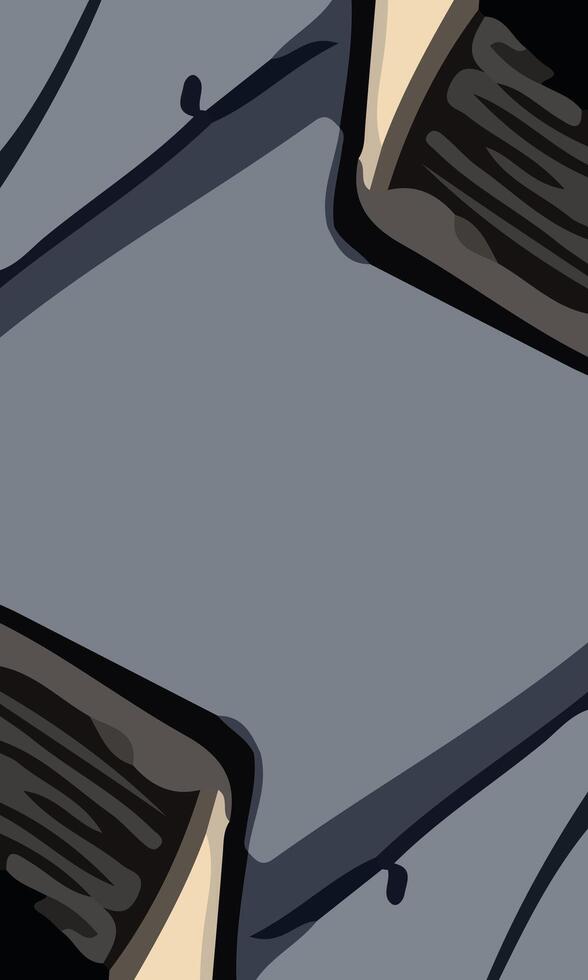 Aesthetic navy abstract background with copy space area. Suitable for poster and banner vector
