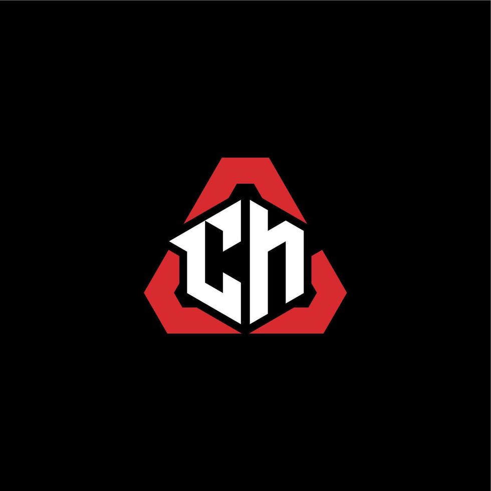 CN initial logo esport team concept ideas vector