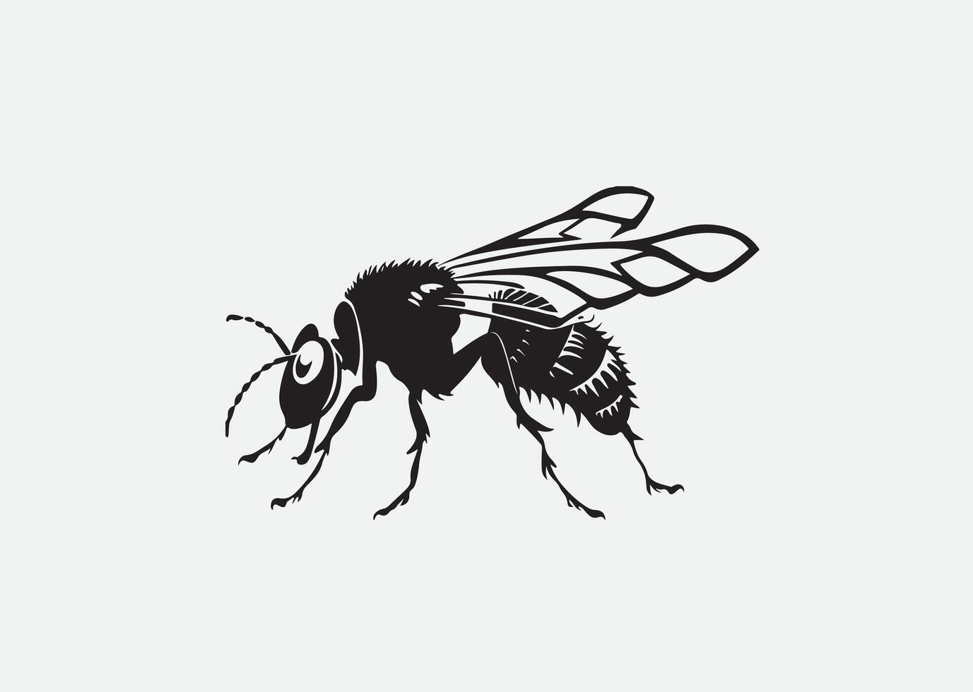 AI generated fly isolated on white vector