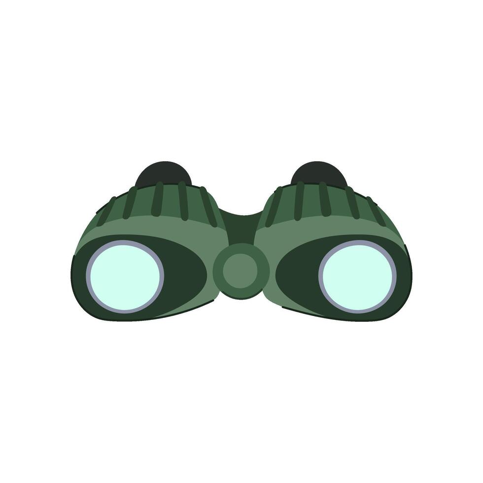 binocular binoculars cartoon vector illustration