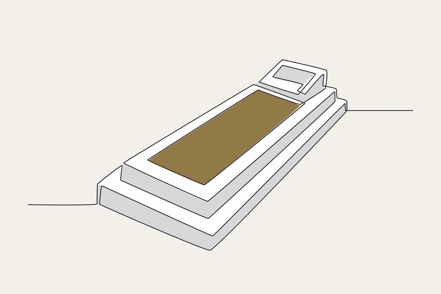 The grave is still new vector