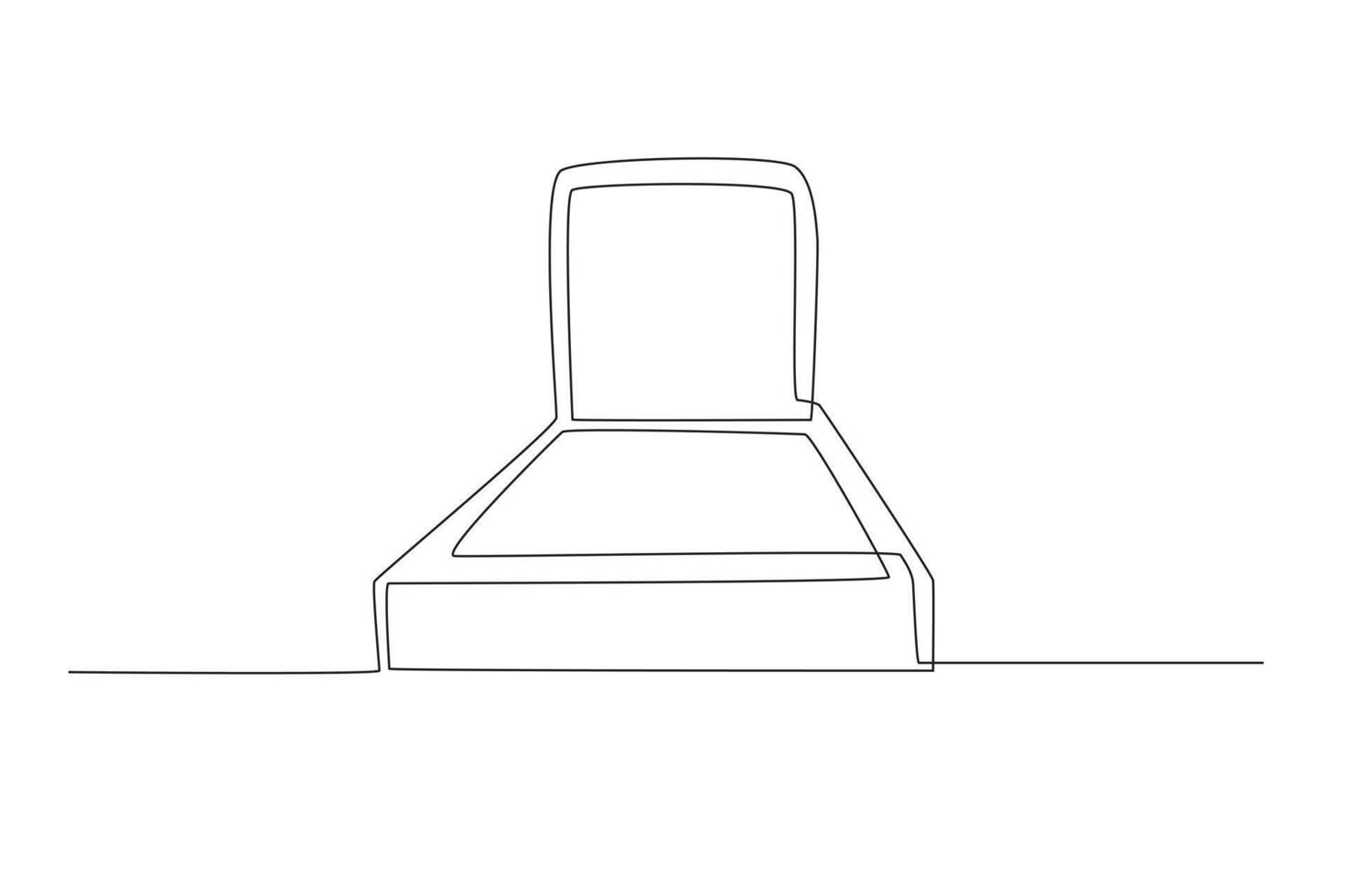 The coffin is still empty vector