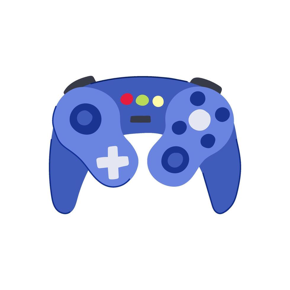 gadget gamepad cartoon vector illustration