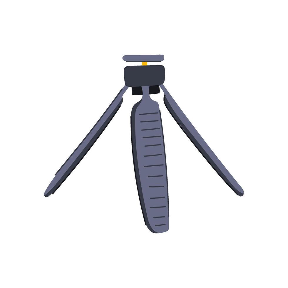 studio tripod camera cartoon vector illustration
