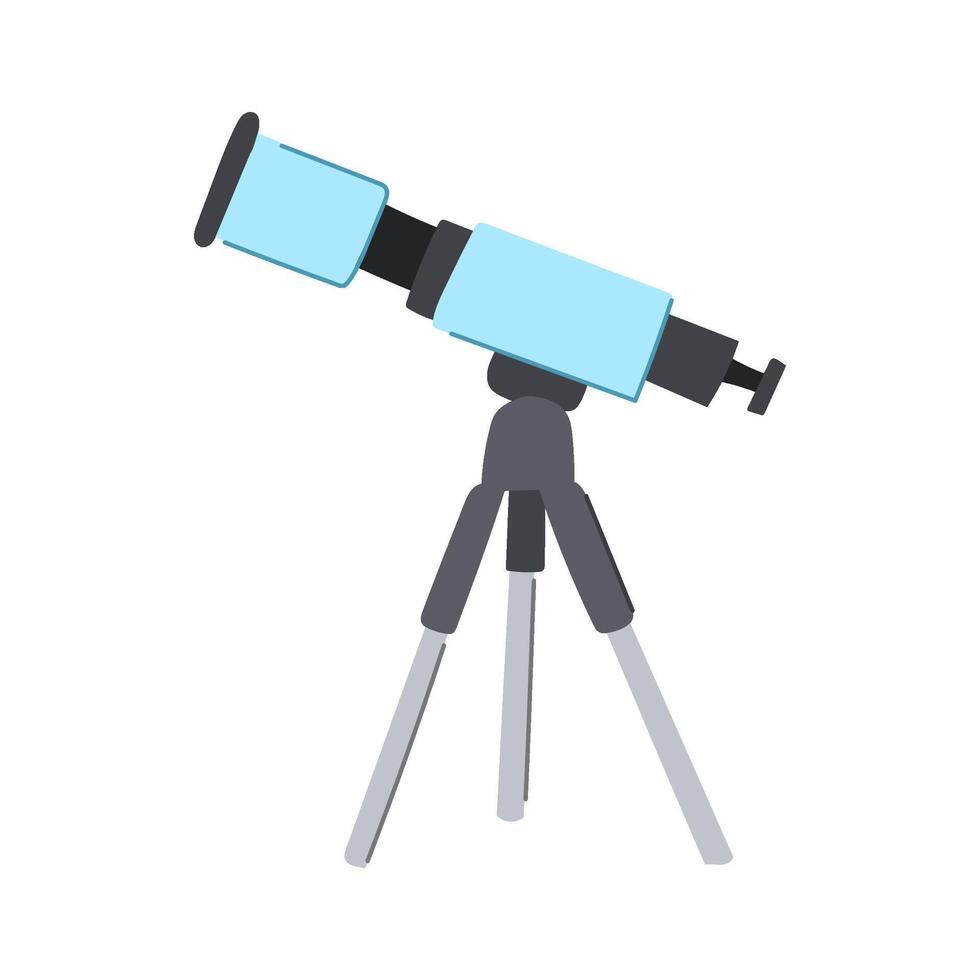cielo telescopio dibujos animados vector ilustración