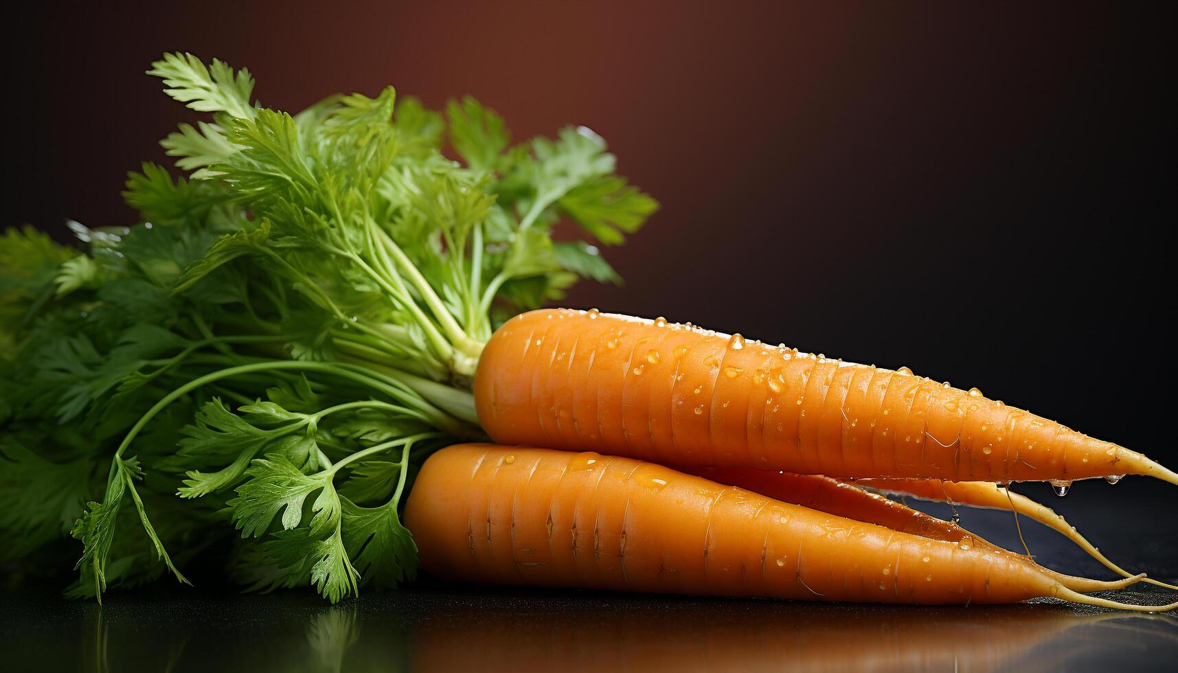 AI generated Fresh, healthy, organic vegetables on a wooden table generated by AI photo