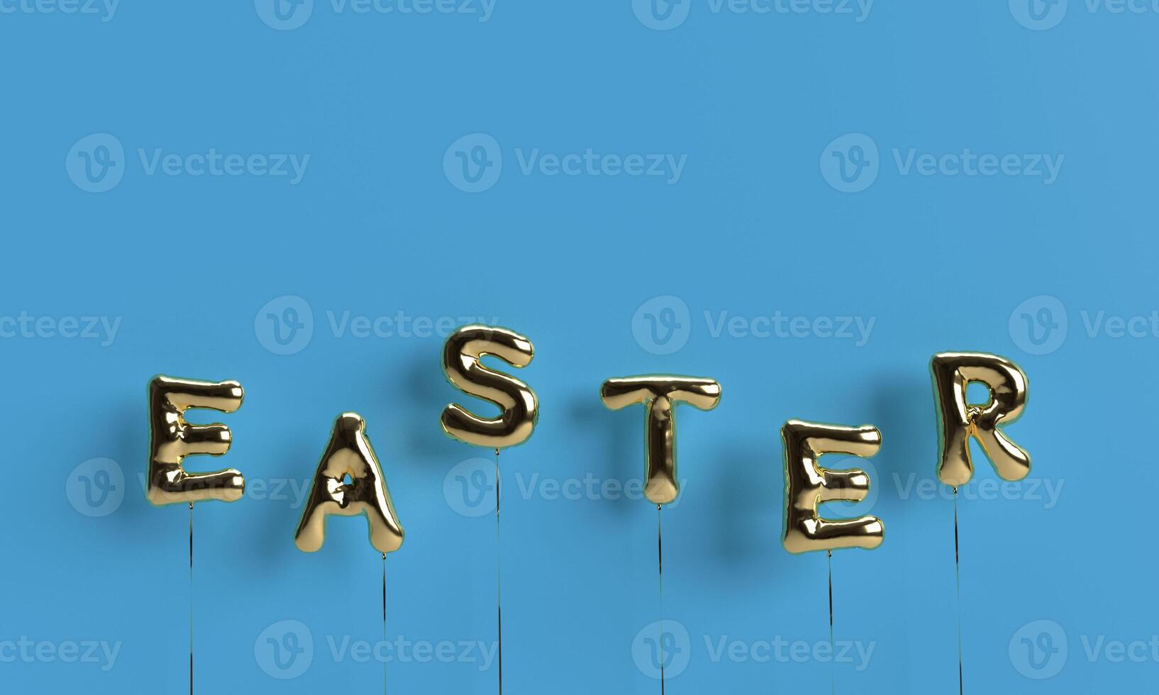 Easter egg balloon golden yellow orange colour blue background copy space march april month season spring time party event bright  festive shiny gift holiday event food anniversary banner pattern photo