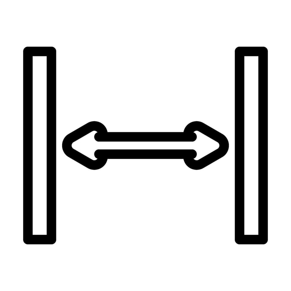 white space ux ui design line icon vector illustration