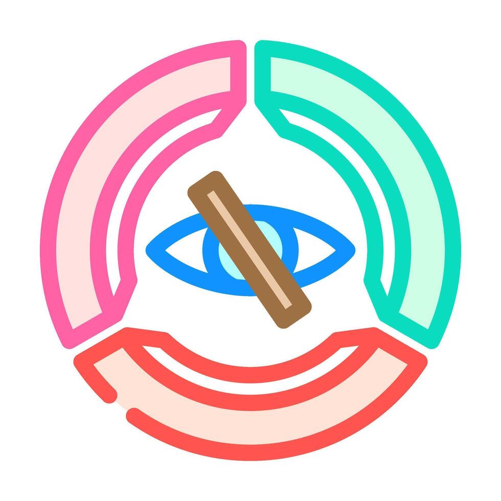 color accessibility ux ui design color icon vector illustration