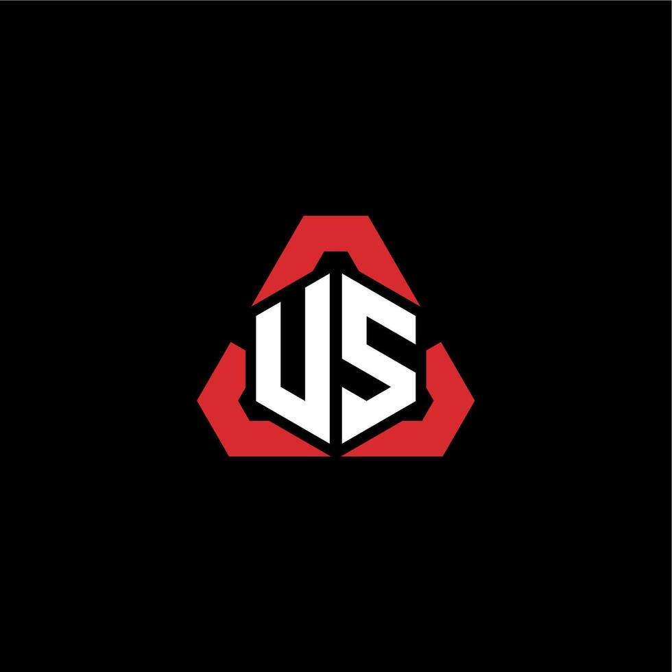 VS initial logo esport team concept ideas vector