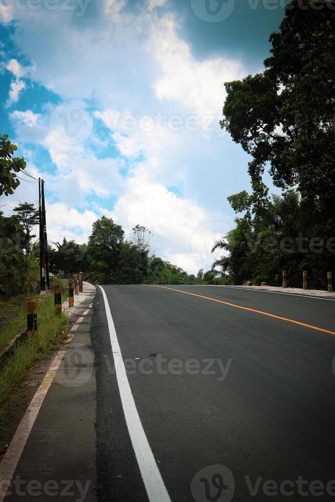 fotografía, carretera, calma foto