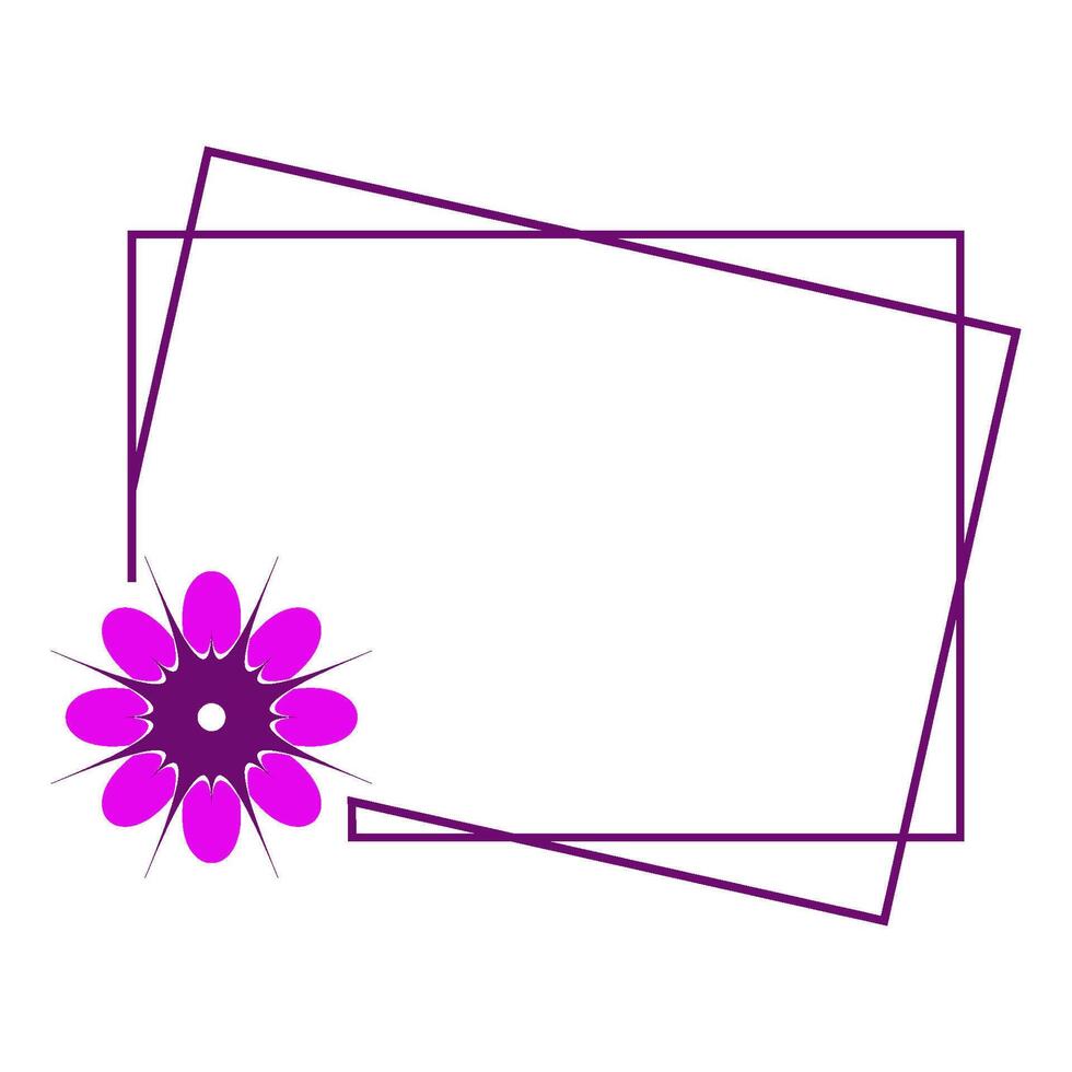 flor icono ilustración vector