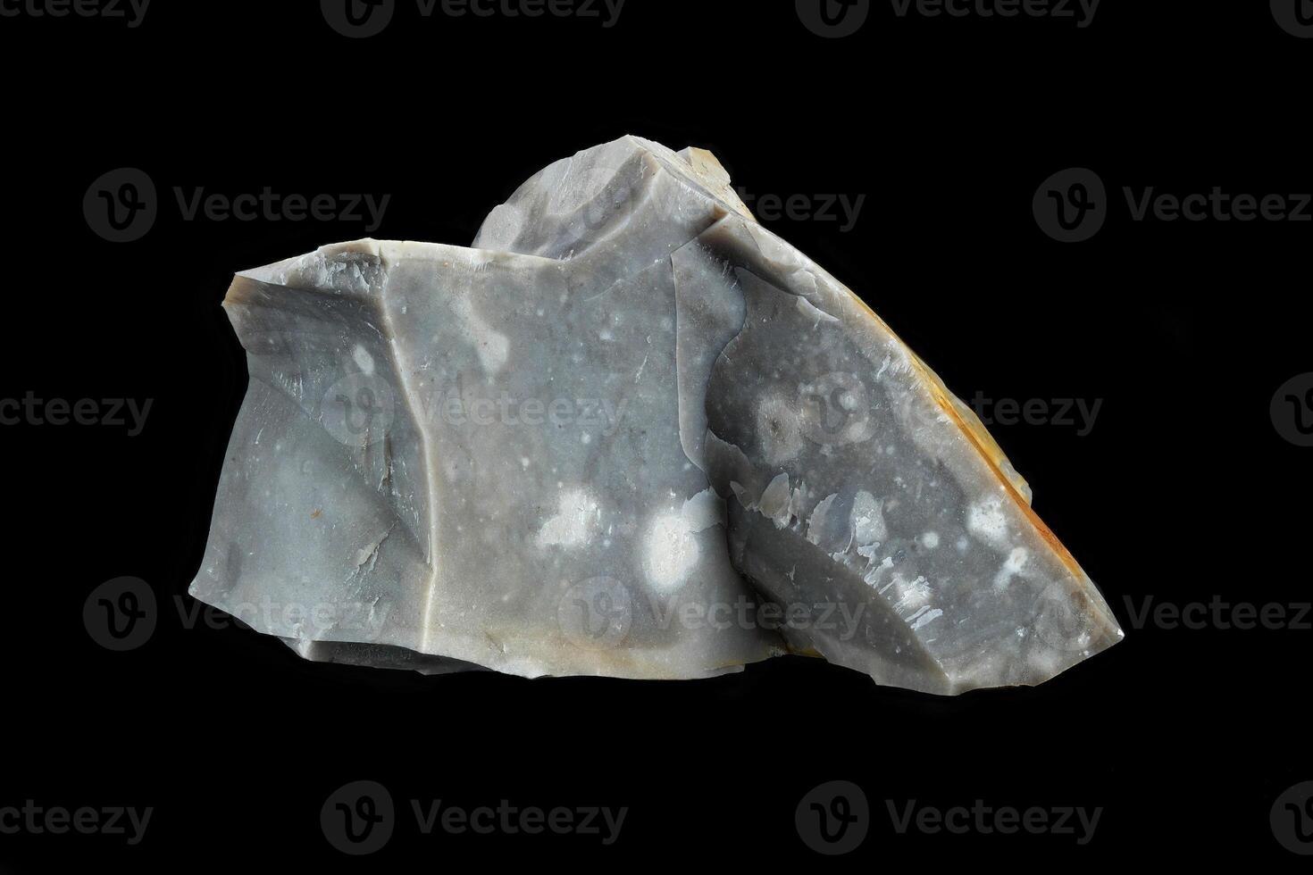 Flintstone mineral macro photo