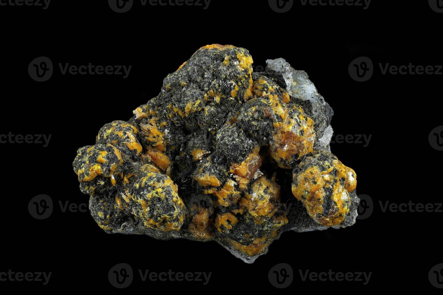 Campylite stone macro photo