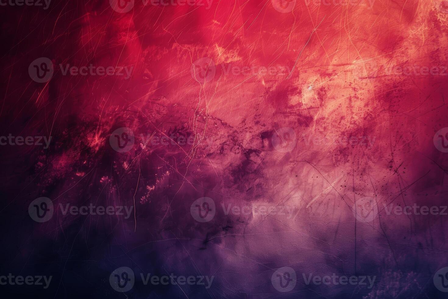 AI generated Vibrant Grunge Texture with Red and Purple Tones photo
