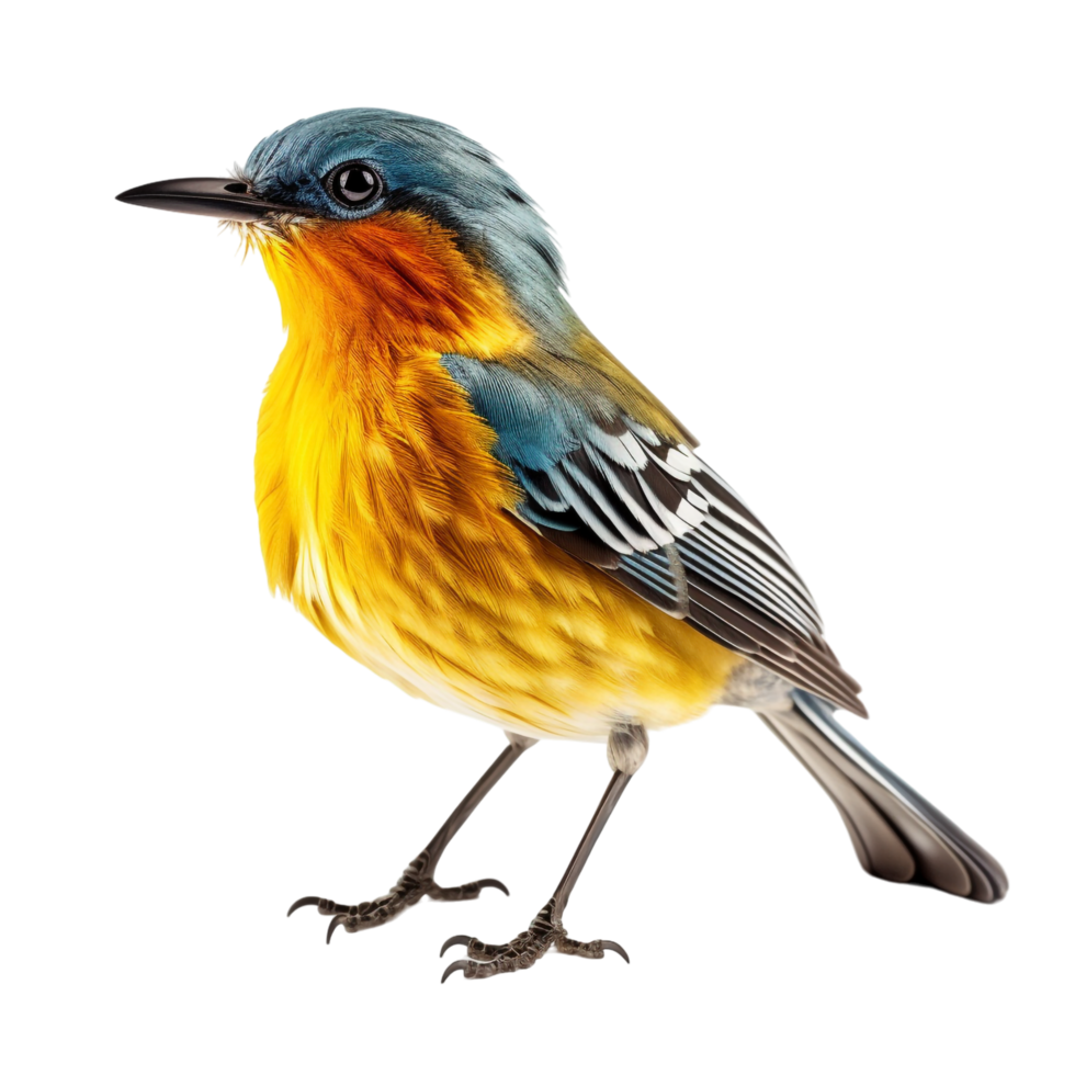 AI generated Bird against transparent background - Ai generated png