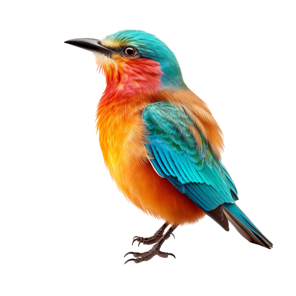 AI generated Bird against transparent background - Ai generated png