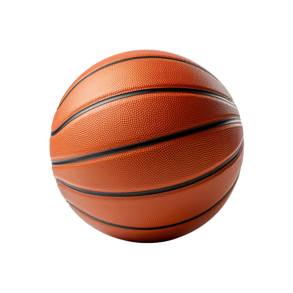 AI generated Basketball against transparent background - Ai generated png