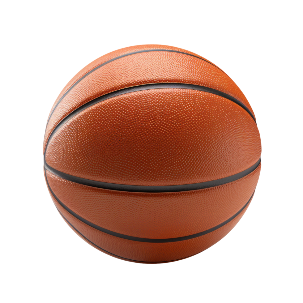 AI generated Basketball against transparent background - Ai generated png