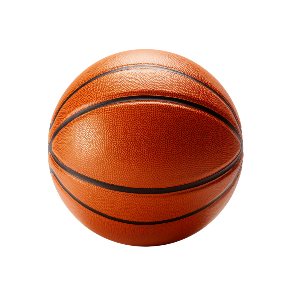 AI generated Basketball against transparent background - Ai generated png