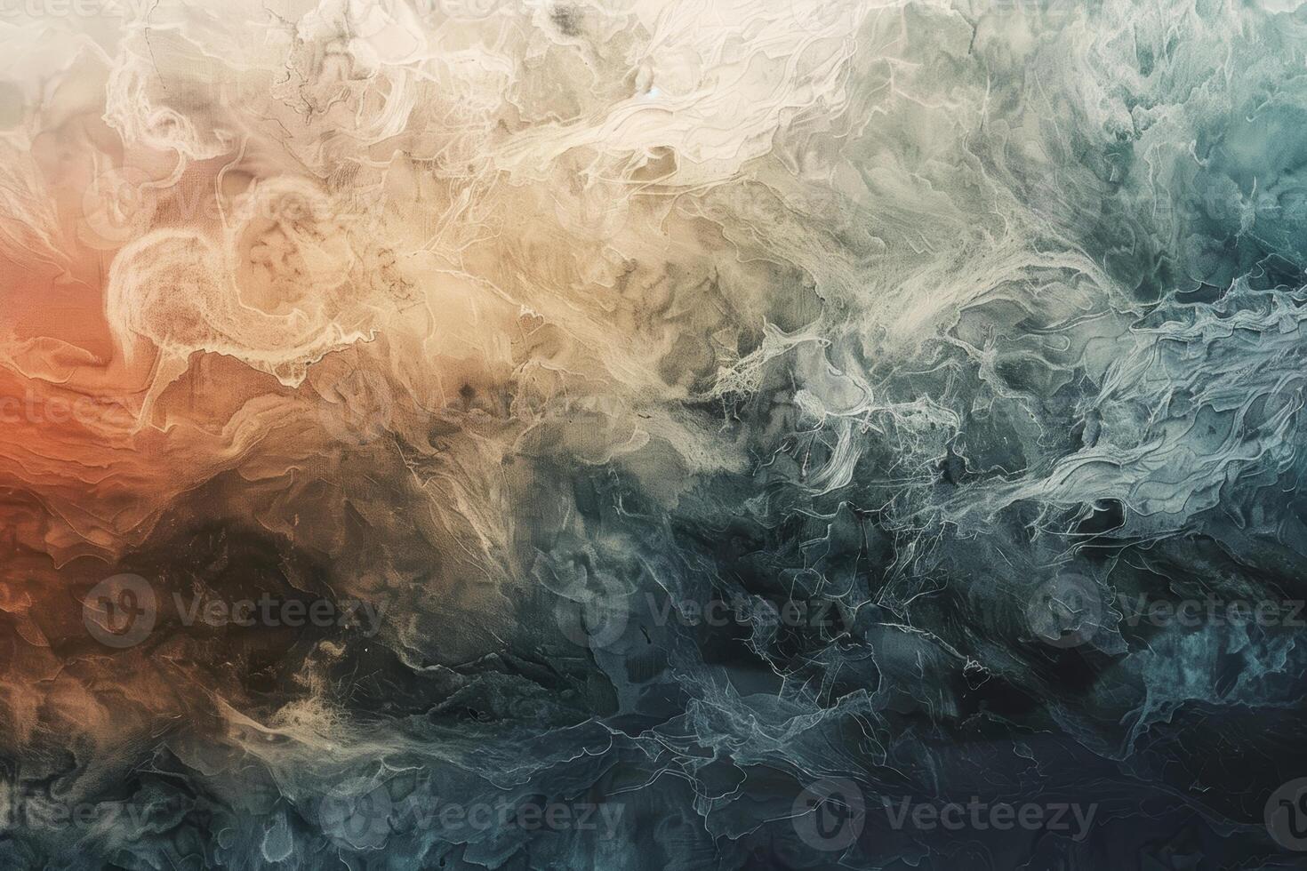 AI generated Abstract Marbled Texture in Earth Tones photo