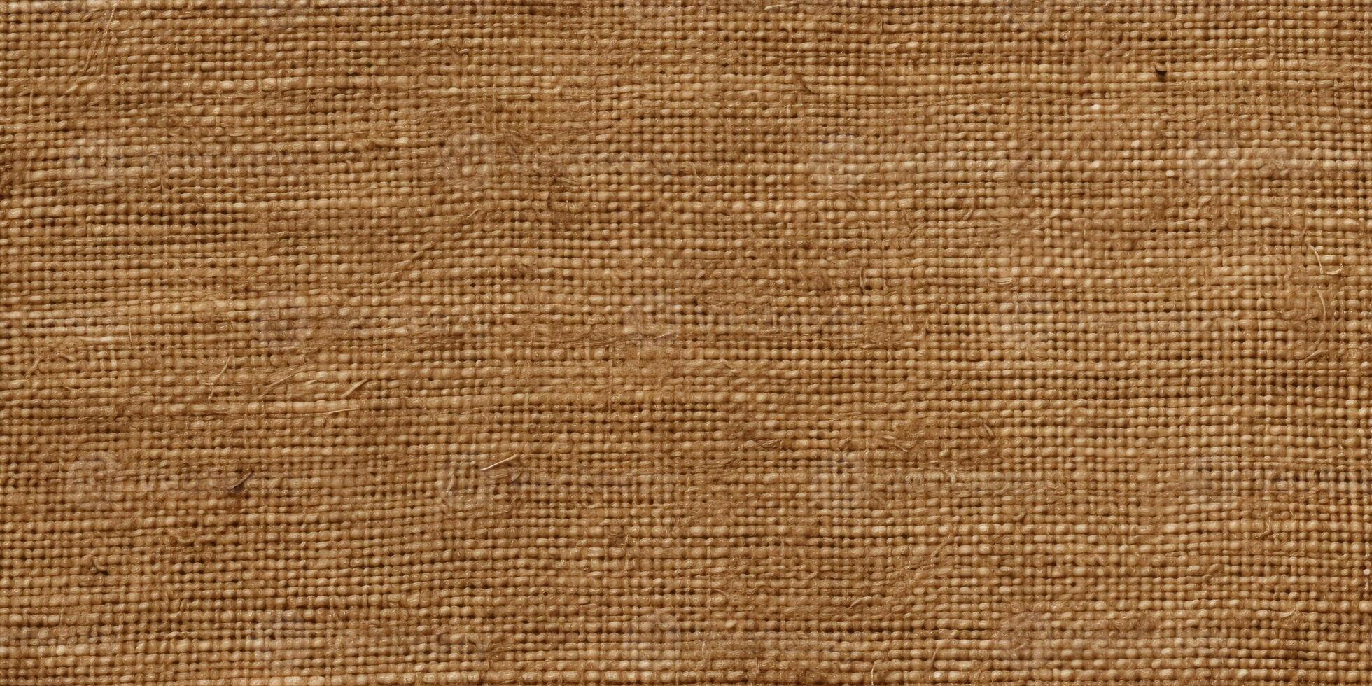 AI Generated Hessian Rustic Texture. Natural Fabric Background for Design. Woven Sackcloth. Generative AI photo