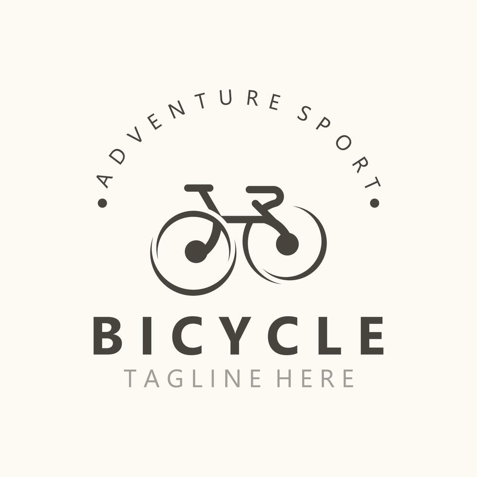 bicicleta logo modelo diseño inspiración. bicicleta Tienda calidad símbolo icono vector