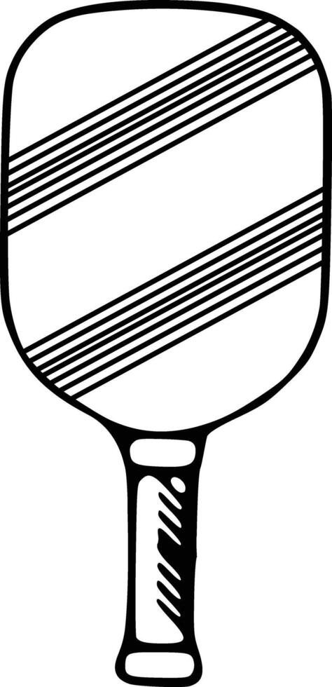 vector pickleball paletas silueta, pepinillo club y íconos vector ilustración, pickleball paletas plano vector icono, alto calidad vector